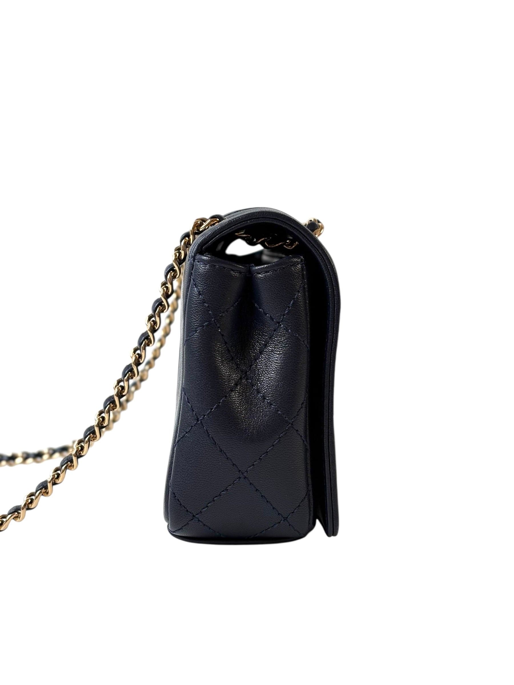 Luxury Promise Chanel Navy Mademoiselle Crossbody Bag