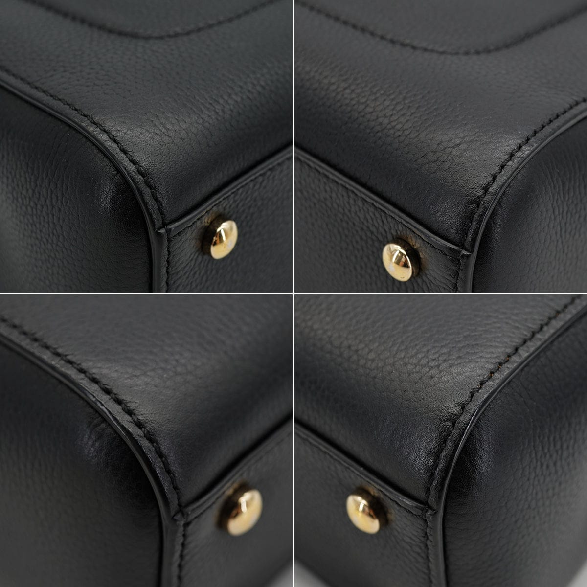 LUXURY PROMISE CHANEL NEO EXECUTIVE TOTE SHOULDER BAG BLACK LEATHER GOLD HARDWARE 90335590