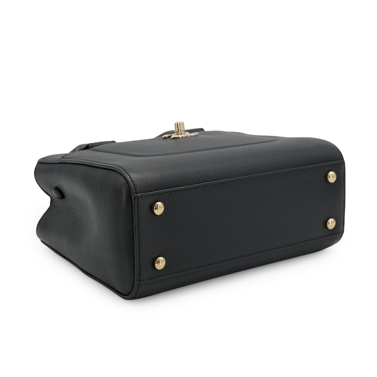 LUXURY PROMISE CHANEL NEO EXECUTIVE TOTE SHOULDER BAG BLACK LEATHER GOLD HARDWARE 90335590