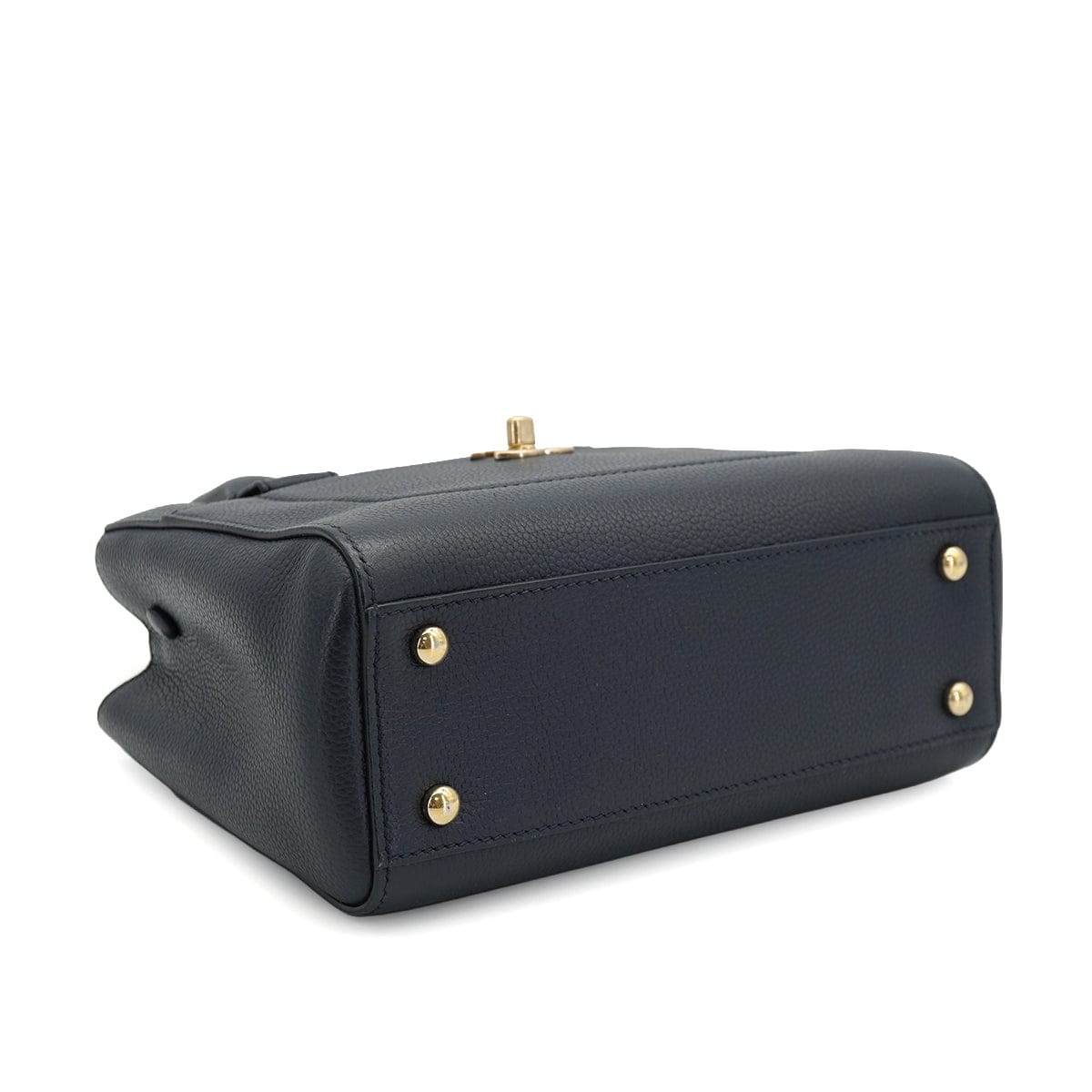 LUXURY PROMISE CHANEL NEO EXECUTIVE TOTE SHOULDER BAG NAVY LEATHER GOLD HARDWARE 90335589
