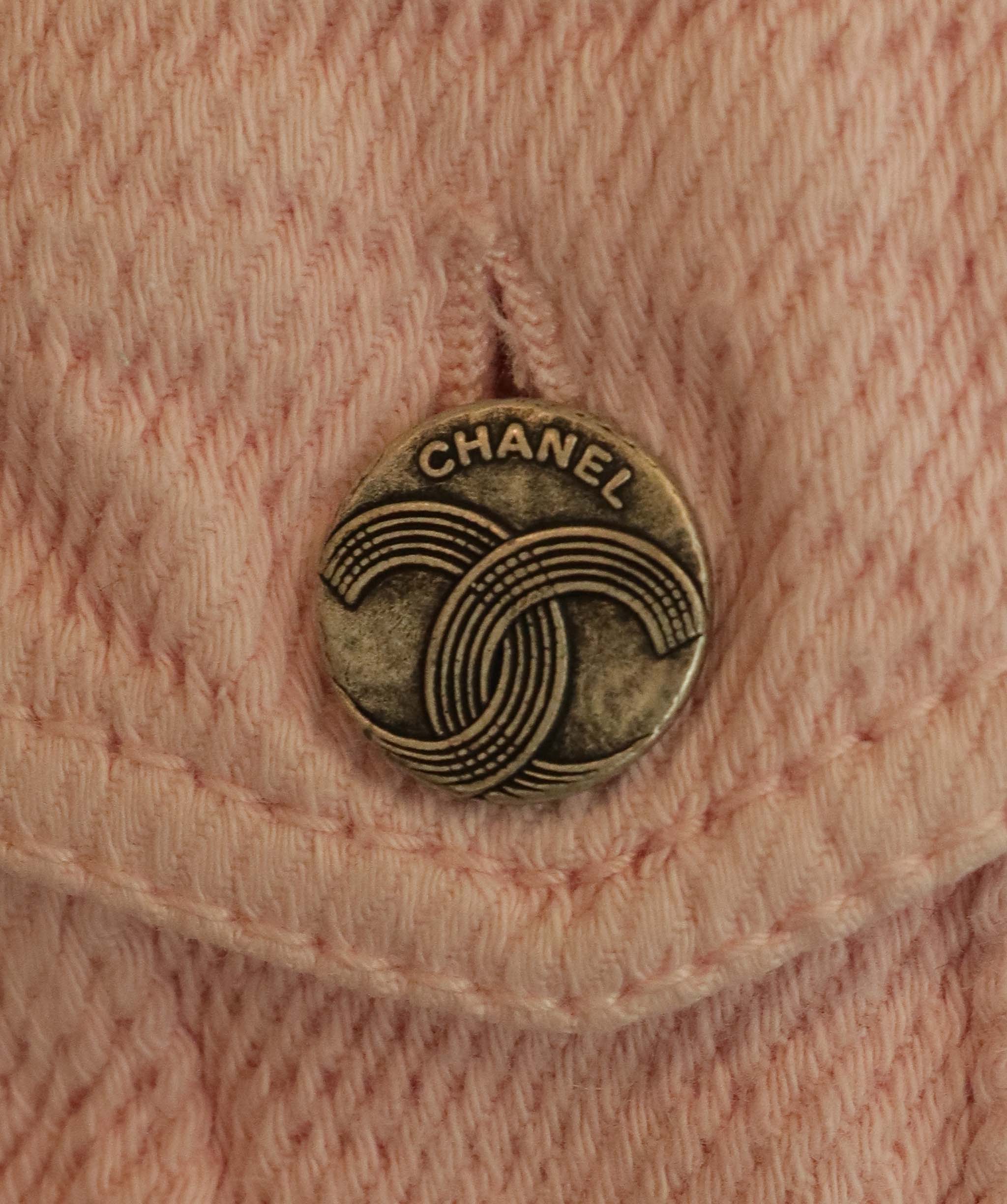 Luxury Promise CHANEL PINK DENIM JACKET FT34