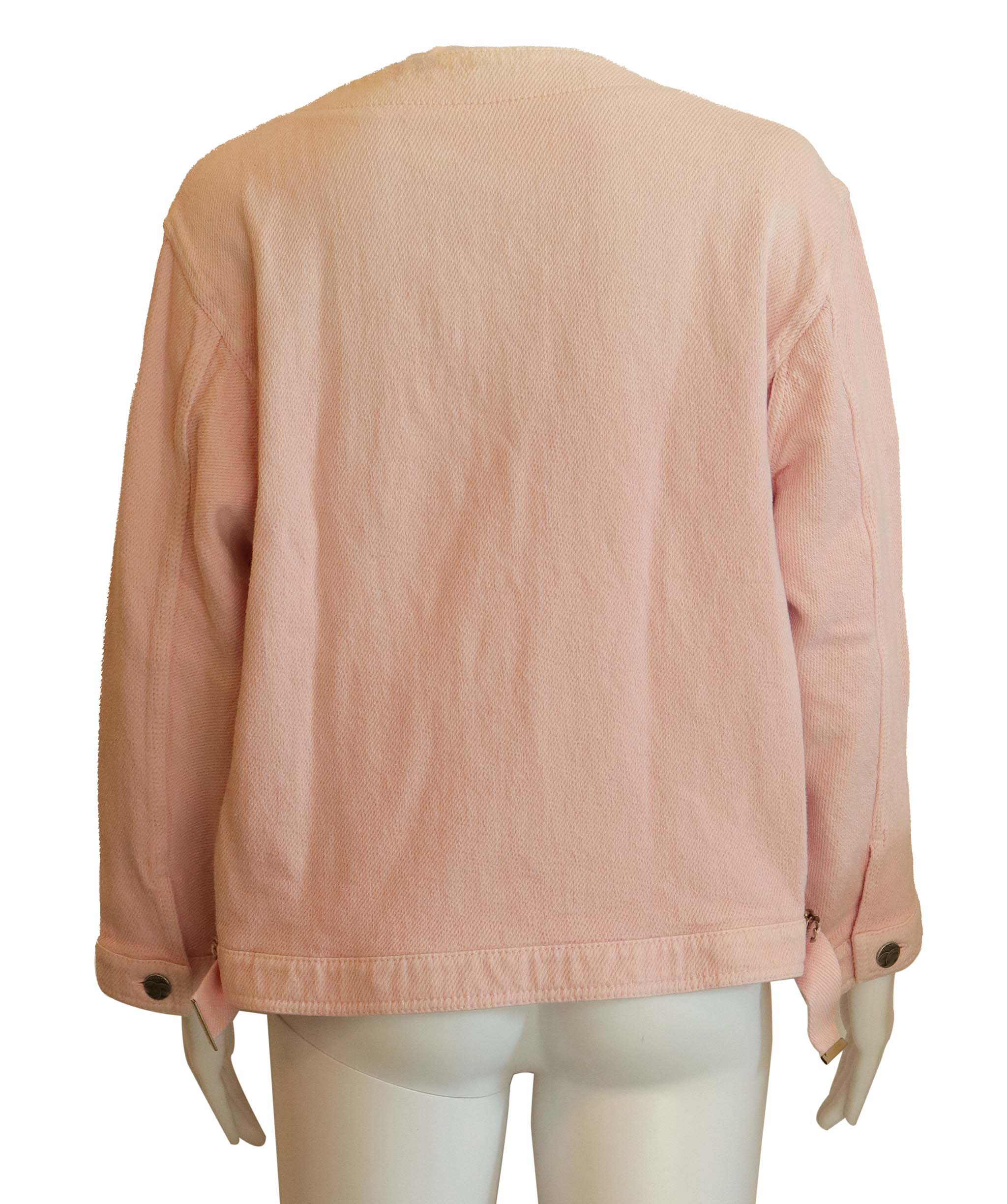 Luxury Promise CHANEL PINK DENIM JACKET FT34