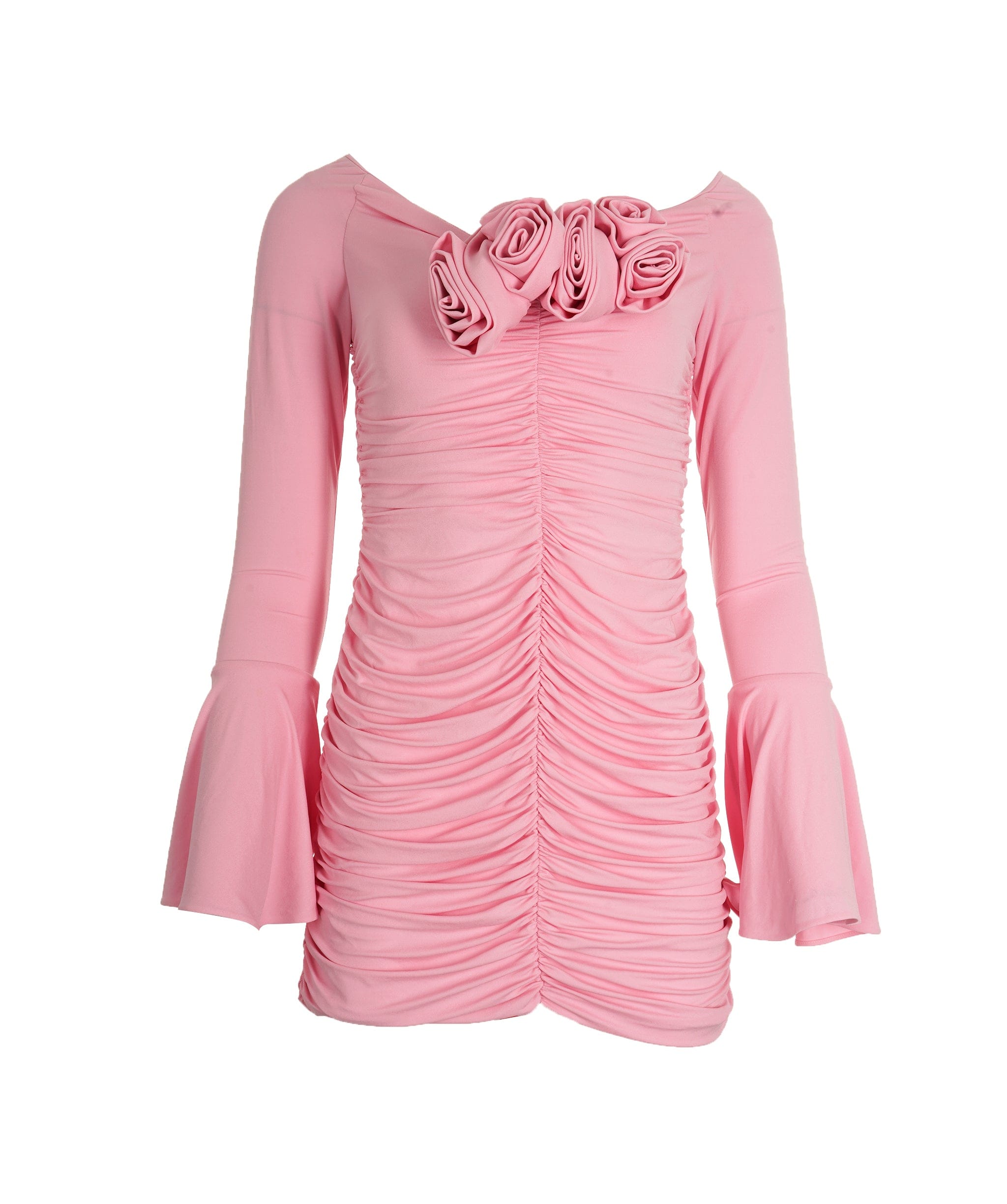 Luxury Promise Pink Flower Dress AVC1498