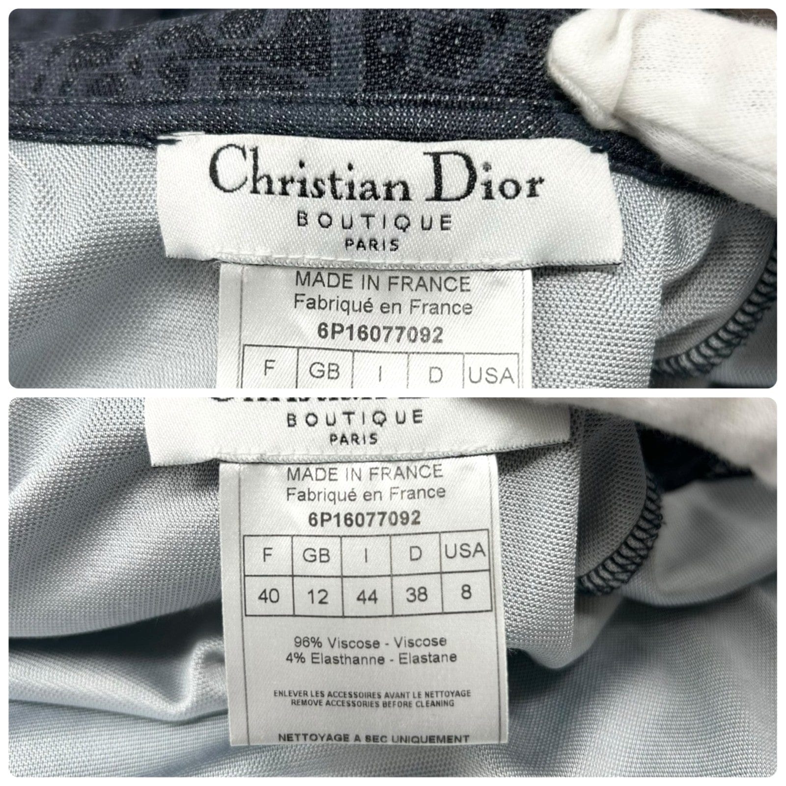 Luxury Promise Christian Dior Vintage 2006 Trotter Monogram Flight Line Top Hoodie #40 Blue