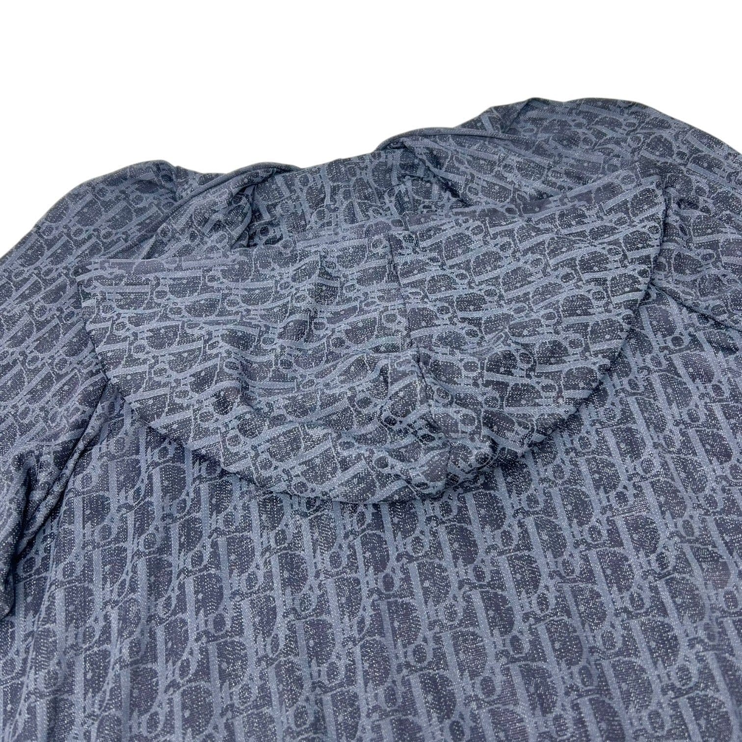 Luxury Promise Christian Dior Vintage 2006 Trotter Monogram Flight Line Top Hoodie #40 Blue