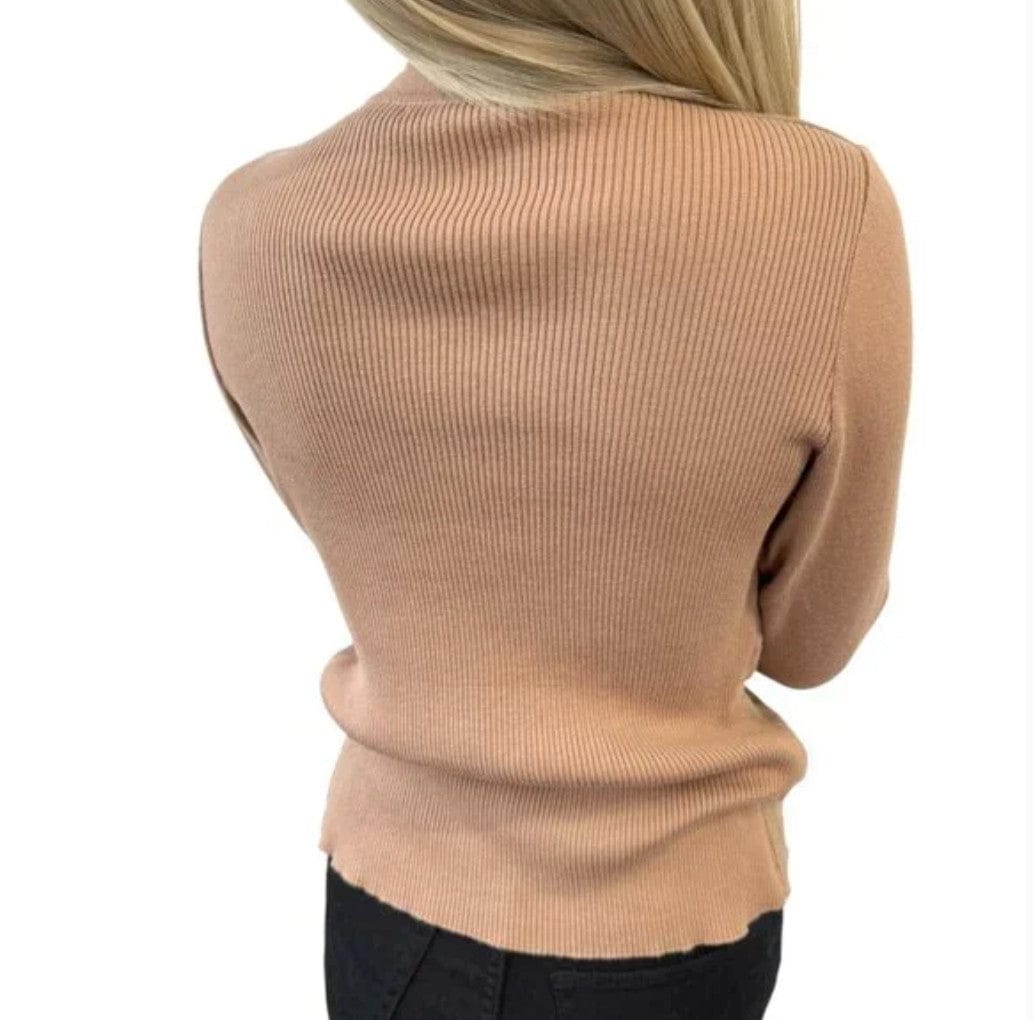 Luxury Promise HERMES Vintage Sellier Button Cardigan #M Light Brown Gold Cotton Nubuck