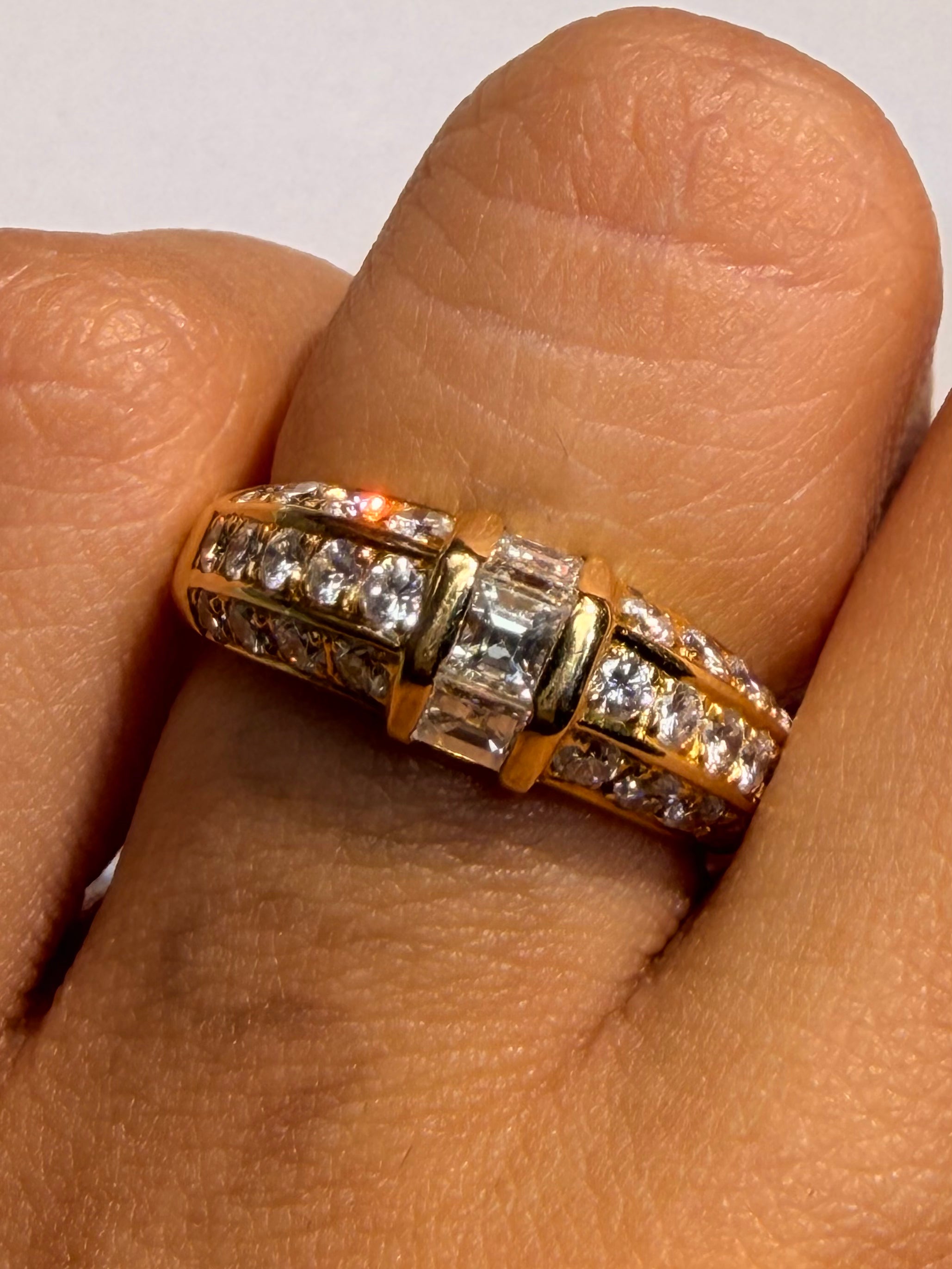 Luxury Promise Diamond Band in 18K / D1.13ct (4.75us) XPPA JJC0535