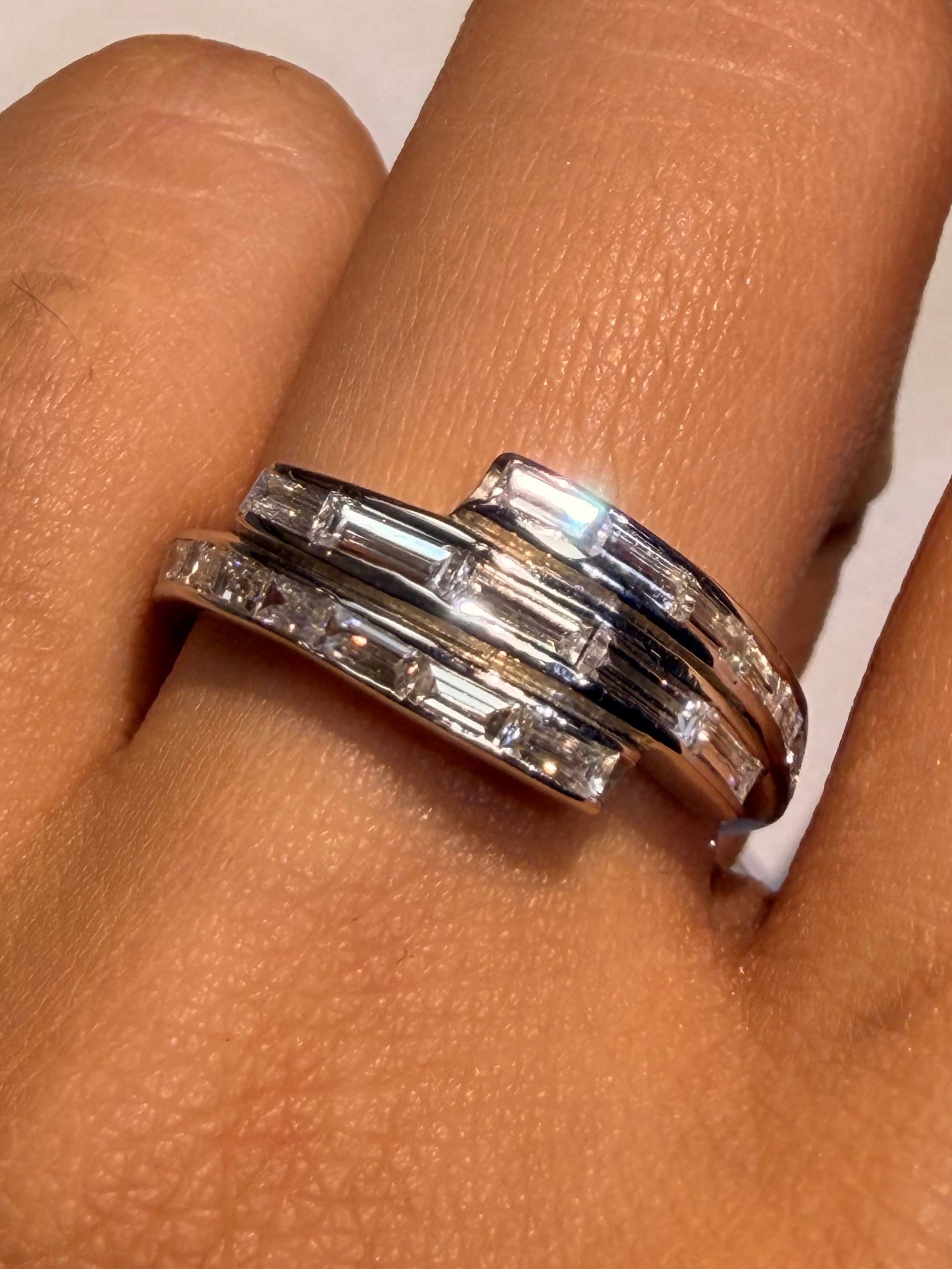 Luxury Promise Diamond Band in Pt950 / D1.02ct (8us) 4629 JJC0541