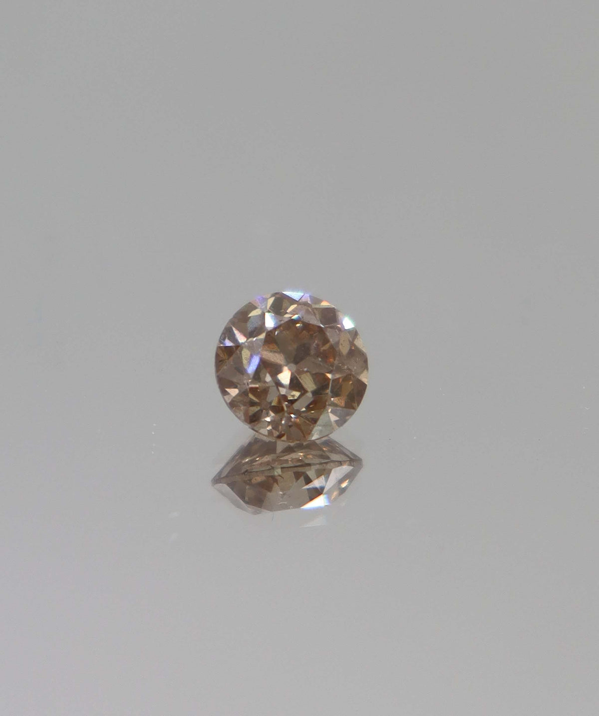 Luxury Promise 1.78ct bright pink roseglow euoropean old cut round diamond DXBCS4385