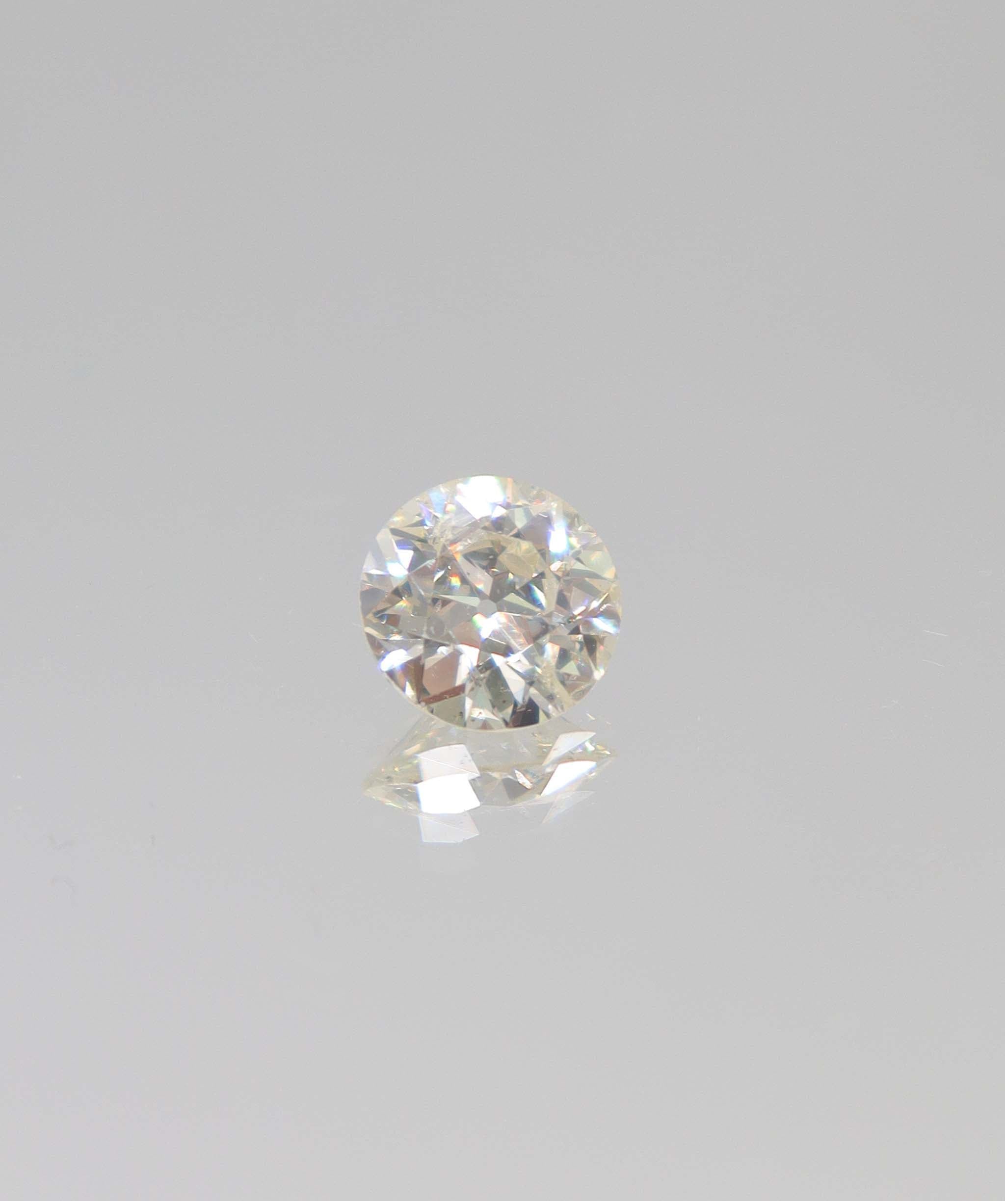 Luxury Promise 1.91ct very spread 8.25 mm euoropean old cut round diamond DXBCS4359