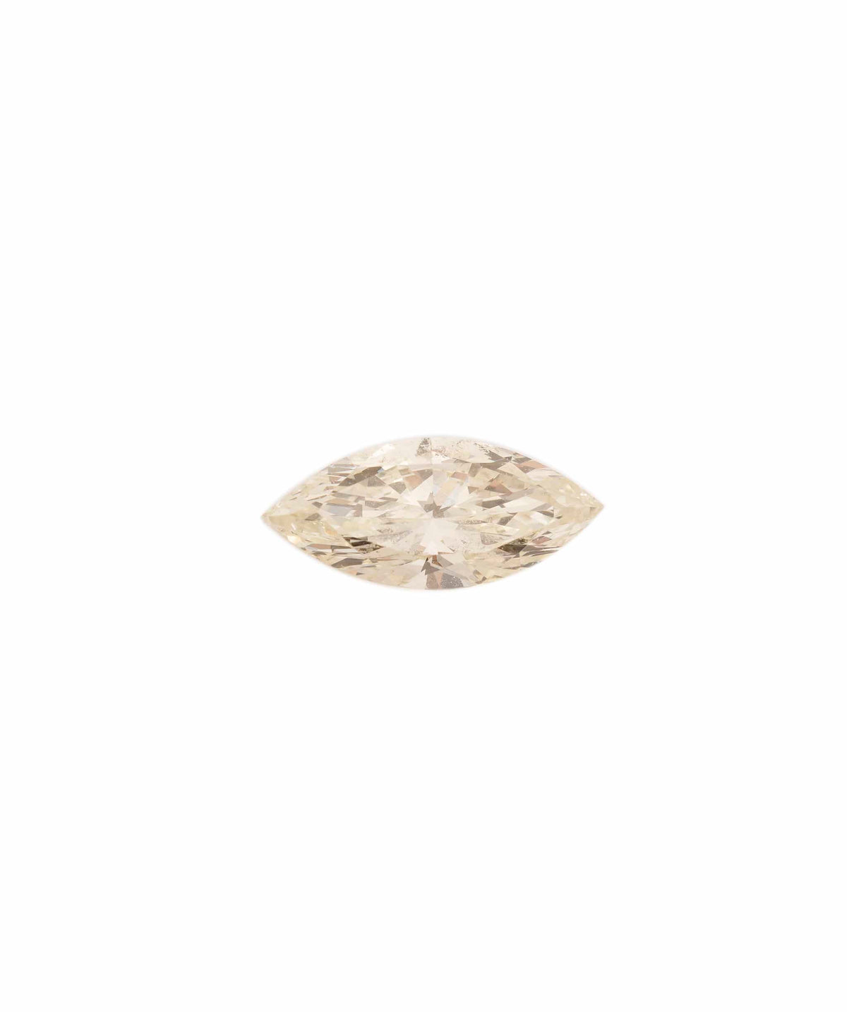 Luxury Promise 0.5ct Marquise Fancy Yellow Diamond ANC1693