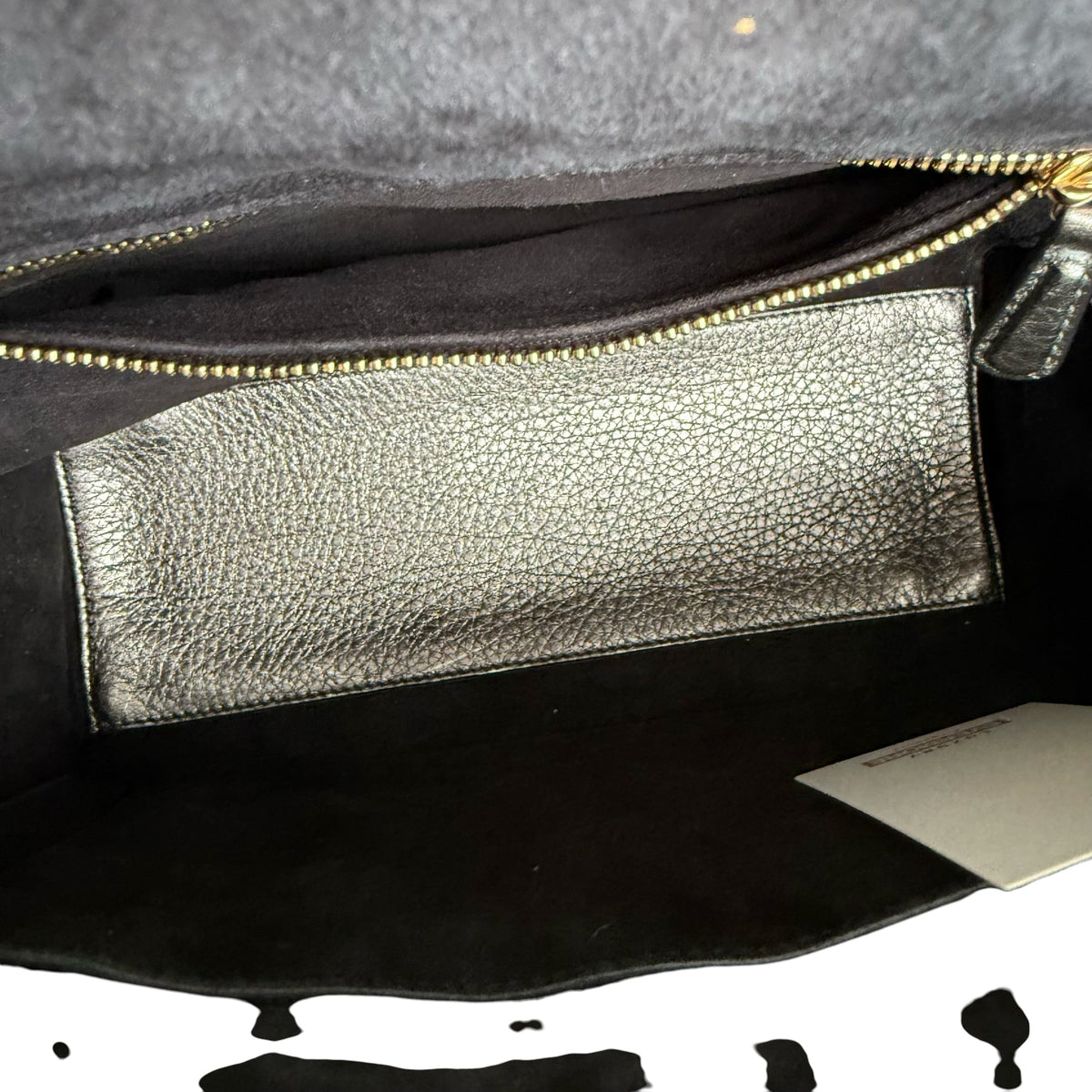 Luxury Promise Dior Lady Medium Flap - Cannage Caviar Dark Gray Gold Hardware