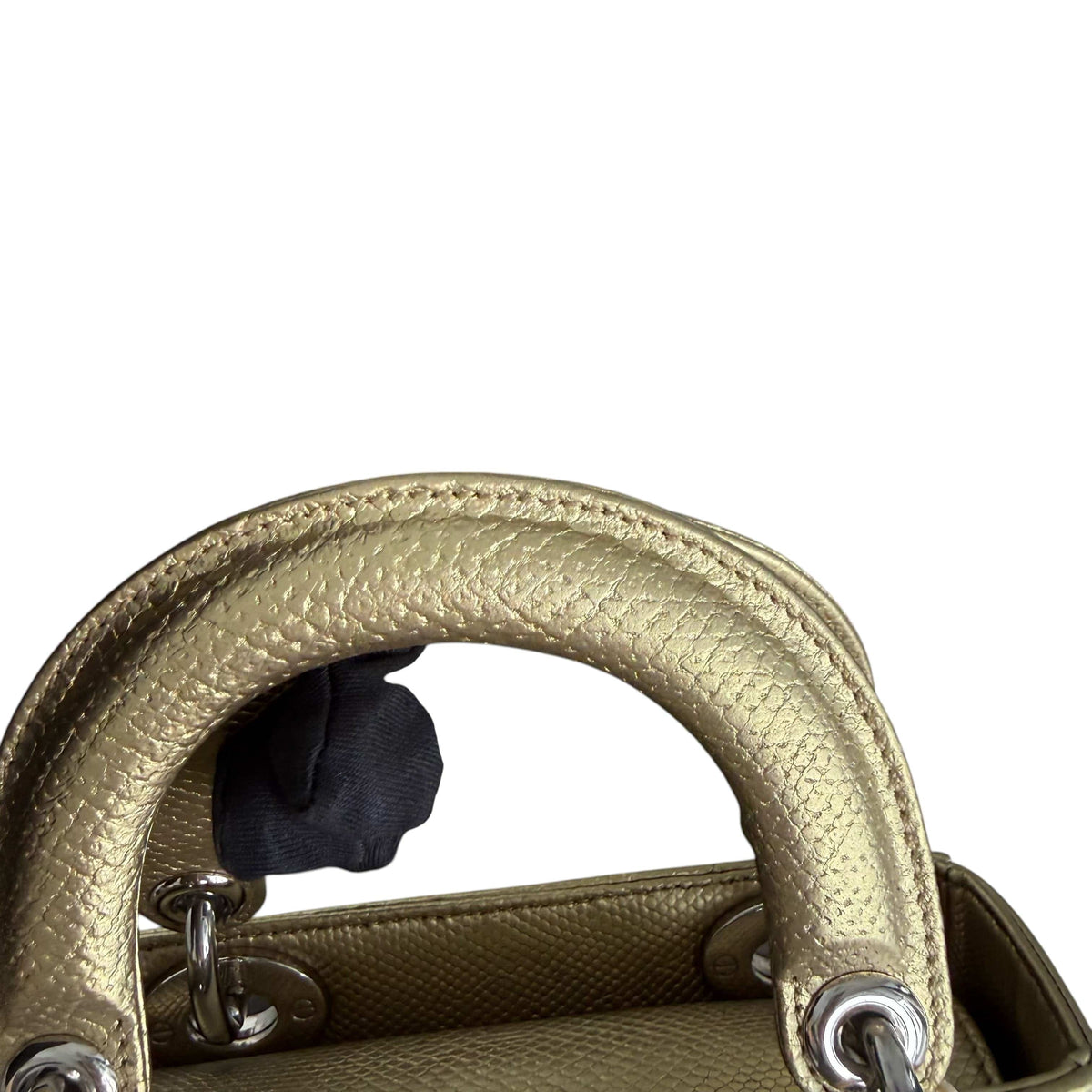 Luxury Promise Dior Lady Mini - Exotic Lizard Gold Hardware