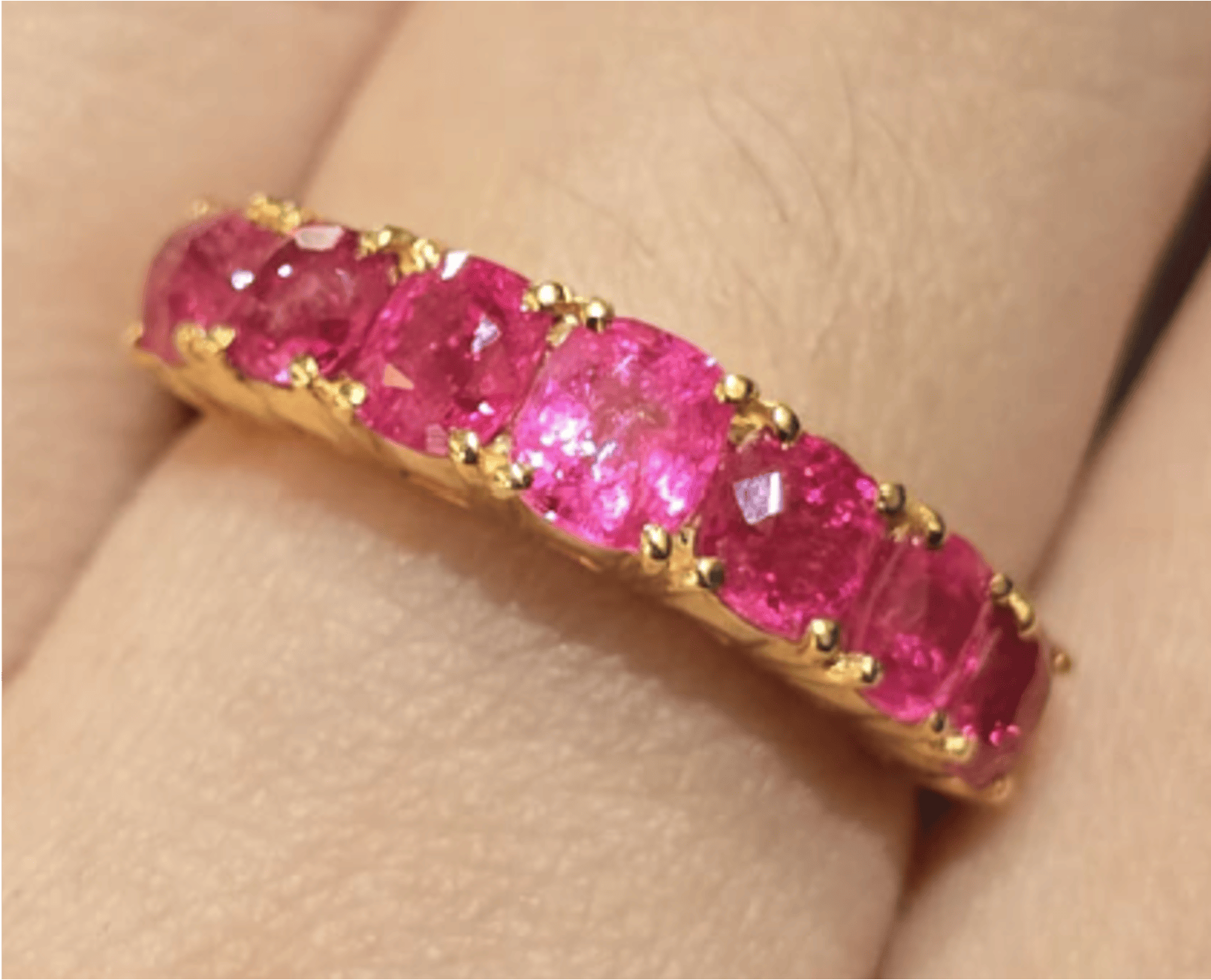 Luxury Promise 2.52ct Unheated Burma Spinel Ring SYCB17