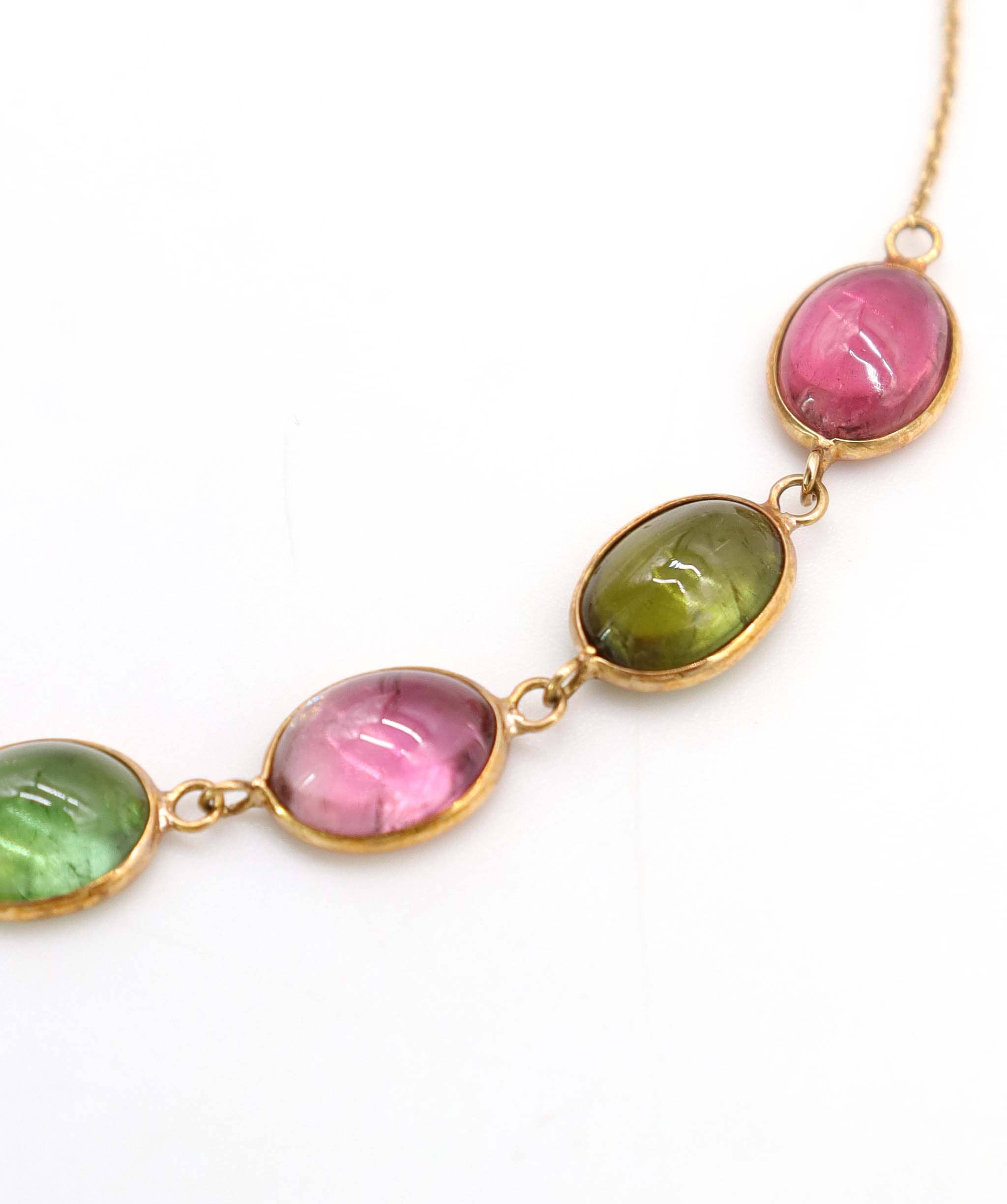 Luxury Promise 9.95ct Multi Colour Tourmaline Bracelet in 18K Yellow Gold DXBCS5099