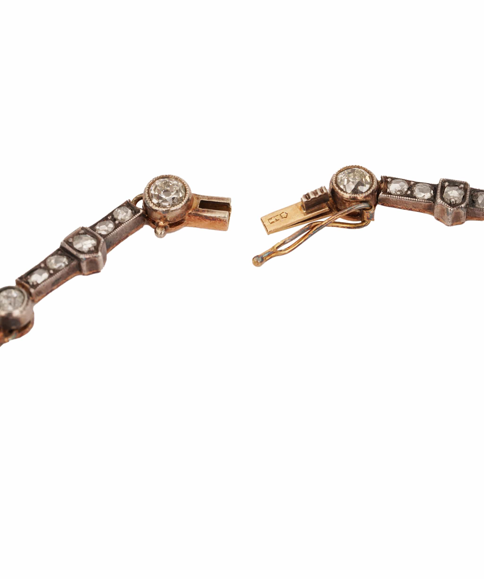 Luxury Promise Antique Diamond Necklace WA25051