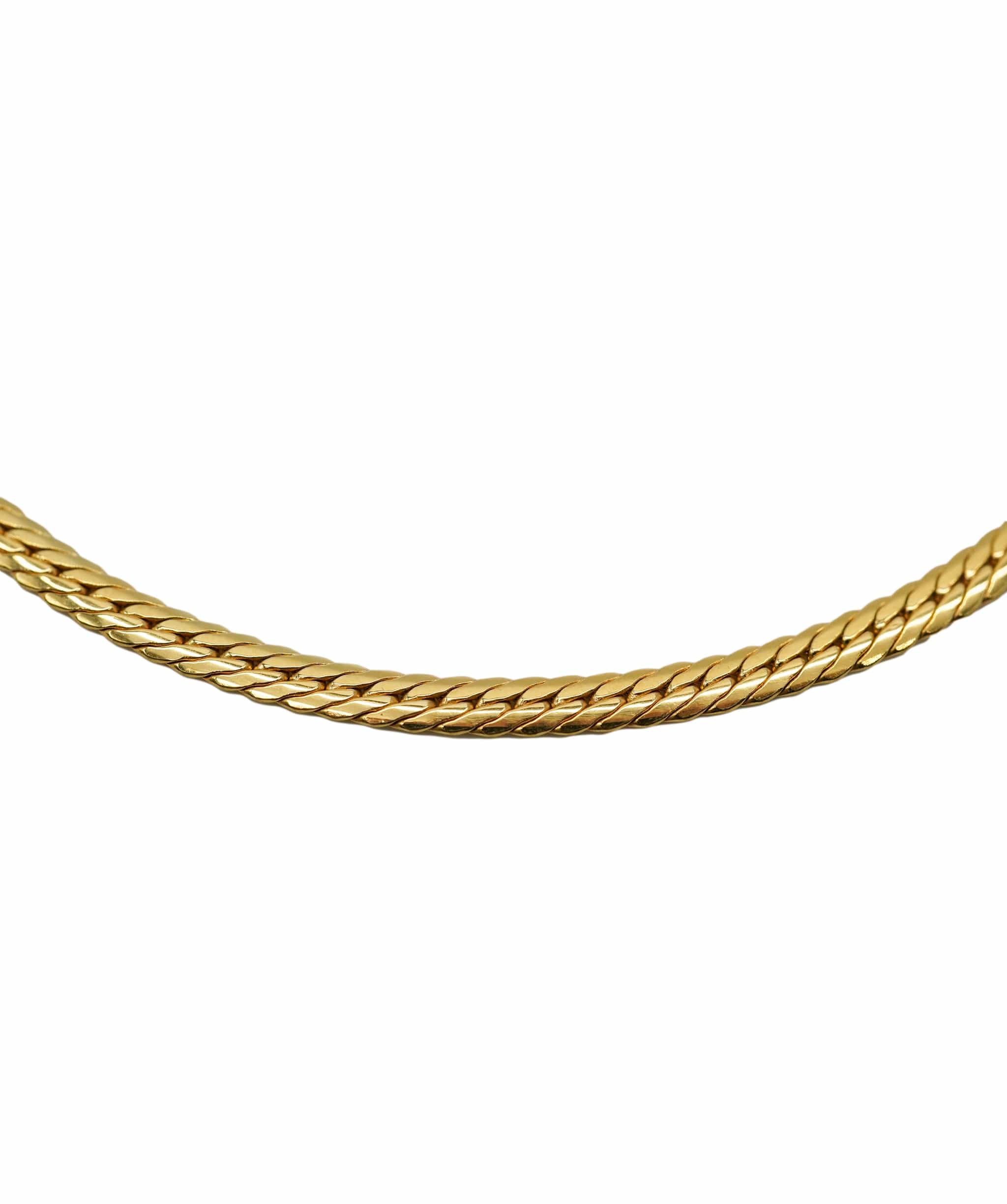 Luxury Promise Chain Thick Serene, 18K Gold ASL10073