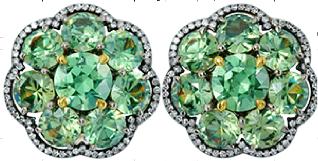 Luxury Promise Dematoid Diamonds Earrings GRS E15153