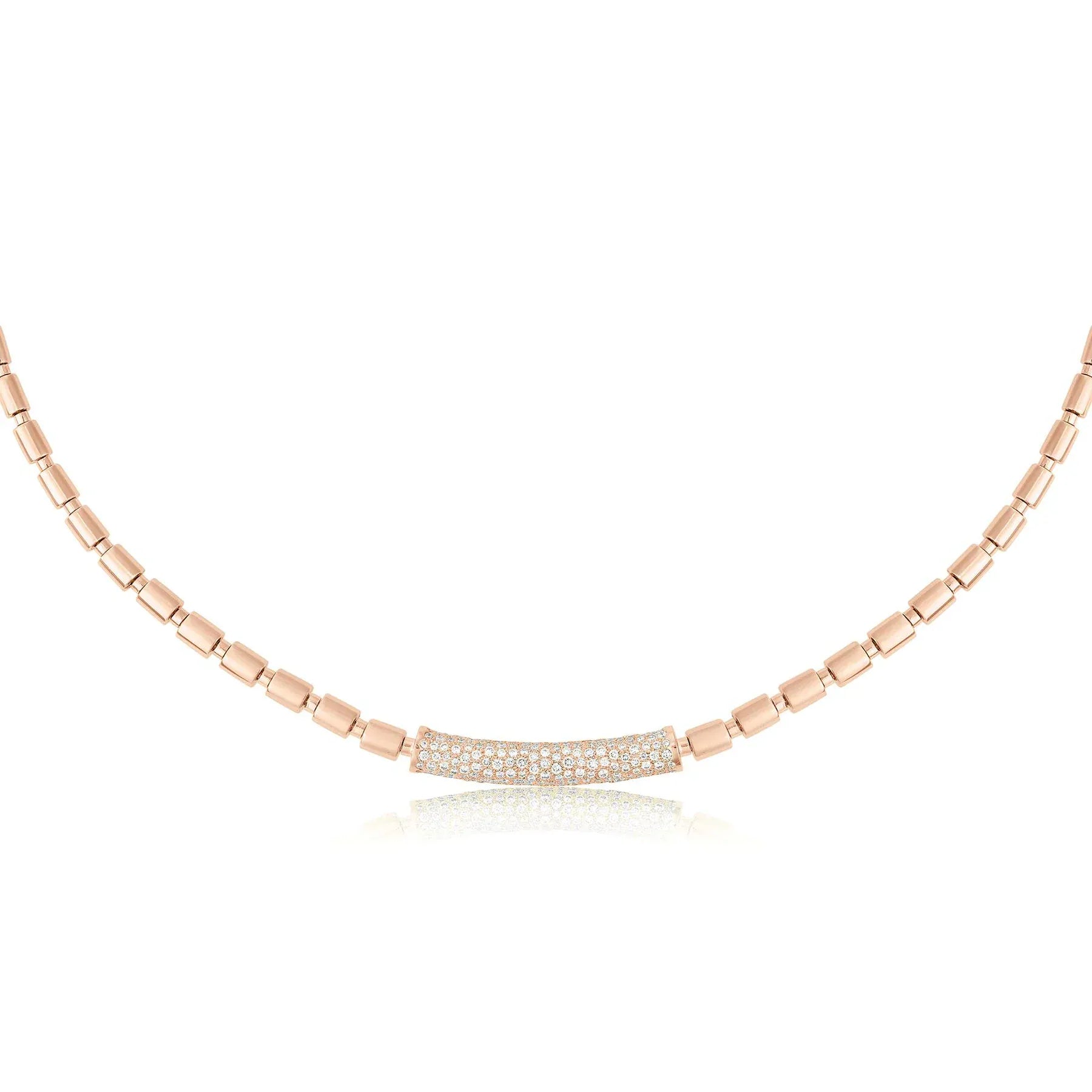 Luxury Promise ITERU NECKLACE - ROSE GOLD NS002EN