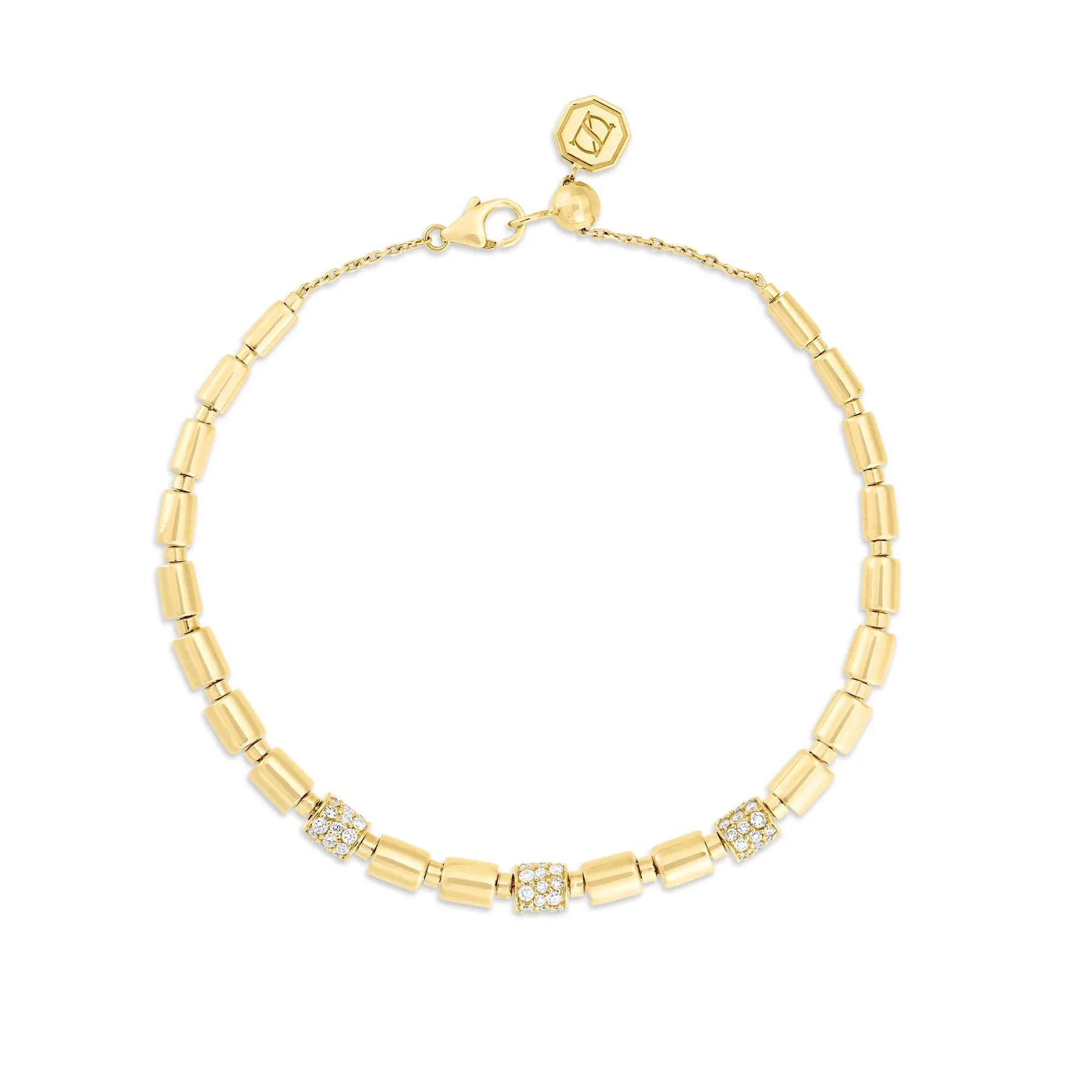 Luxury Promise ITERU RHYTHM BRACELET - YELLOW GOLD NS016EN
