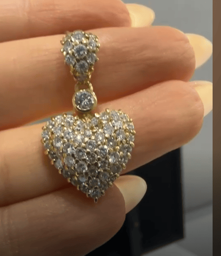 Luxury Promise K18 Diamond Necklace J0601RRHBY