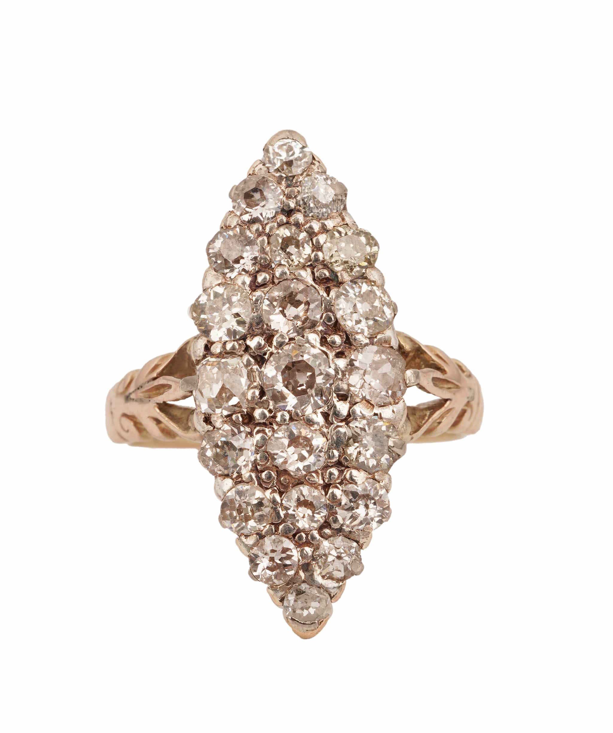 Luxury Promise NAVETTE DIAMOND RING RG3
