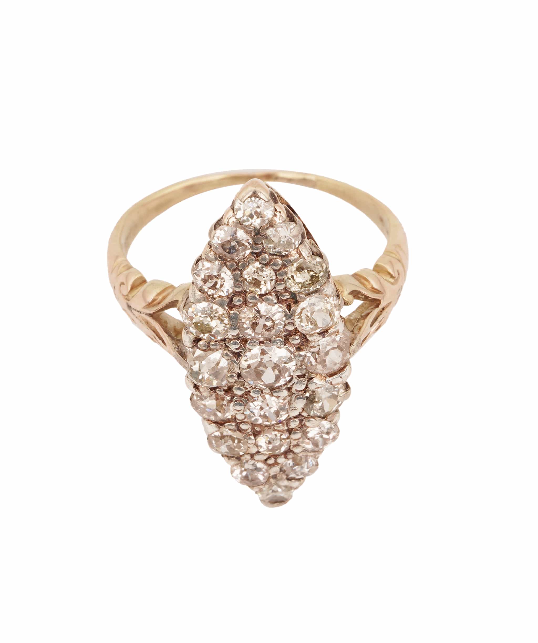 Luxury Promise NAVETTE DIAMOND RING RG3