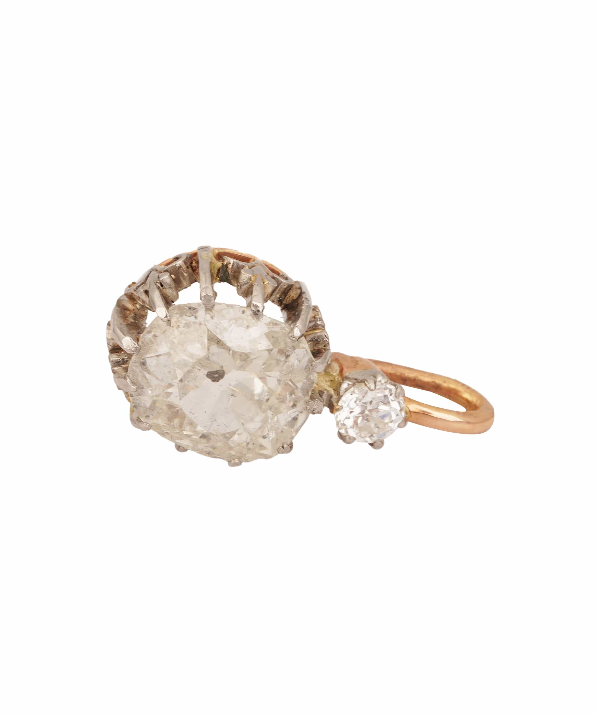 Luxury Promise Old-Cut Diamond Pendant in Box WA22002