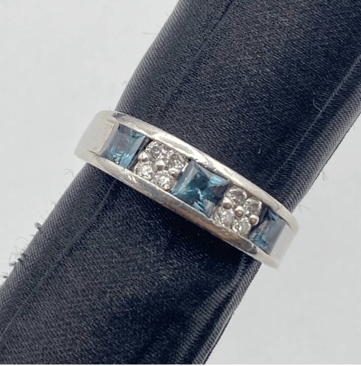 Luxury Promise Pt900 Alexandrite Ring AR0.79 D0.17 6.5g GRJ US 8 54081