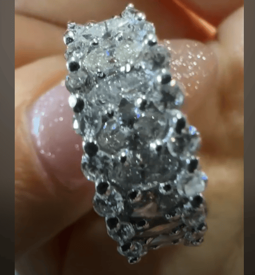 Luxury Promise Pt900 Diamond Ring J0630L9N7K