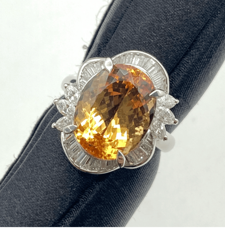 Luxury Promise Pt900 Imperial T Ring IT8.06 D1.02 7.8g GRJ US 6 55530