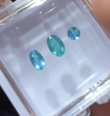 Luxury Promise 0.68ct Brazil Paraiba Cuts (P-108) DXBCD1651