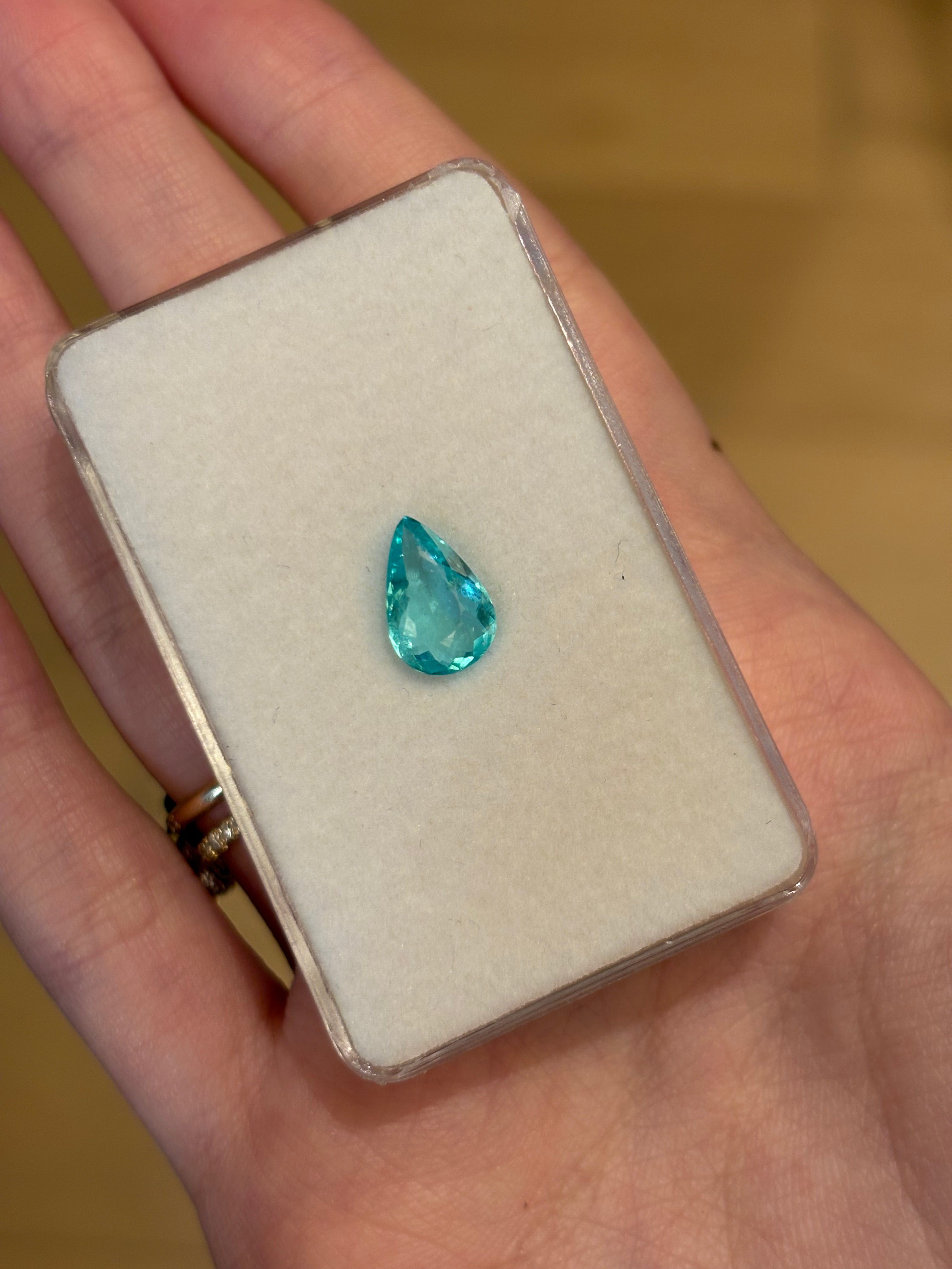 Luxury Promise 1.87ct Blue Paraiba Cuts (P-34) DXBCD1634