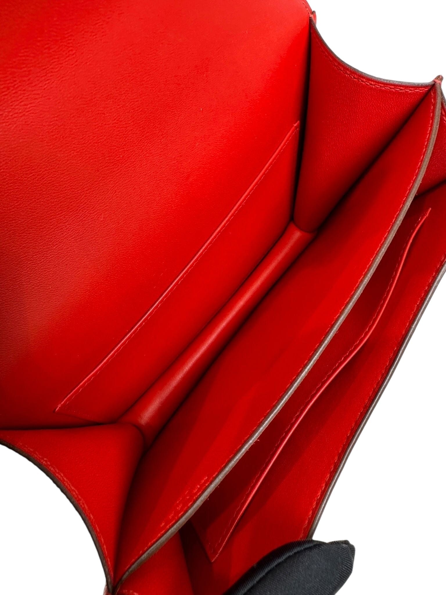 Luxury Promise Constance 18 Red Epsom with Pink Enamel Hardware