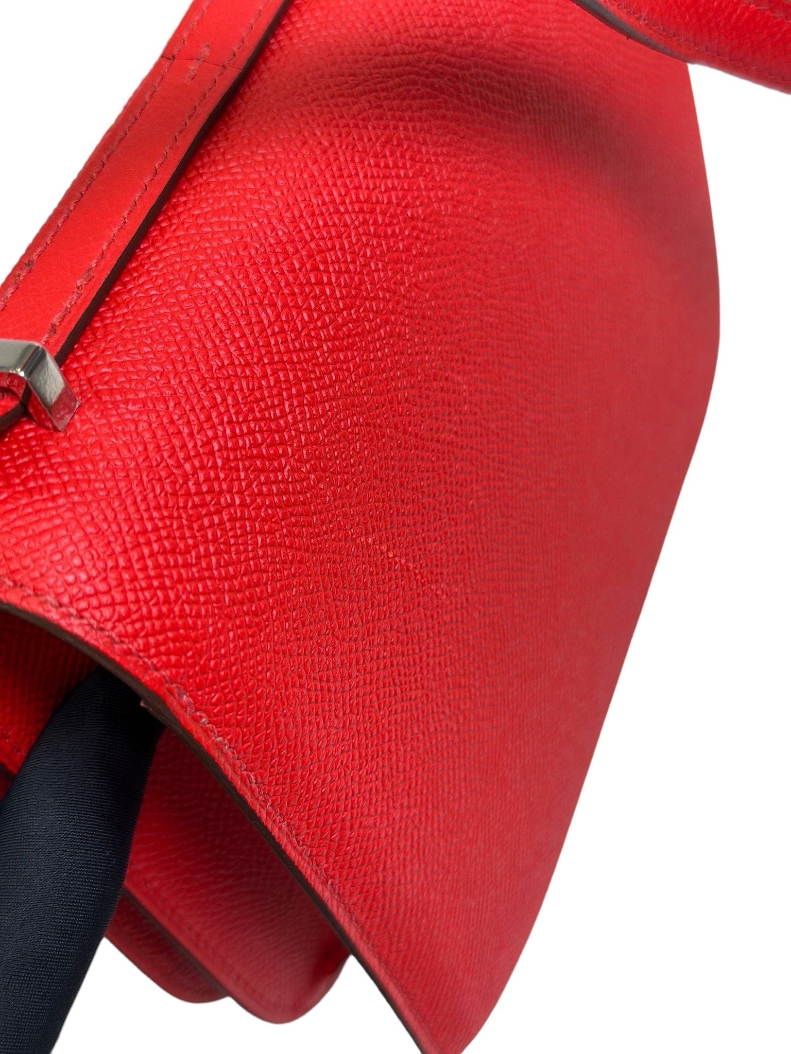 Luxury Promise Constance 18 Red Epsom with Pink Enamel Hardware