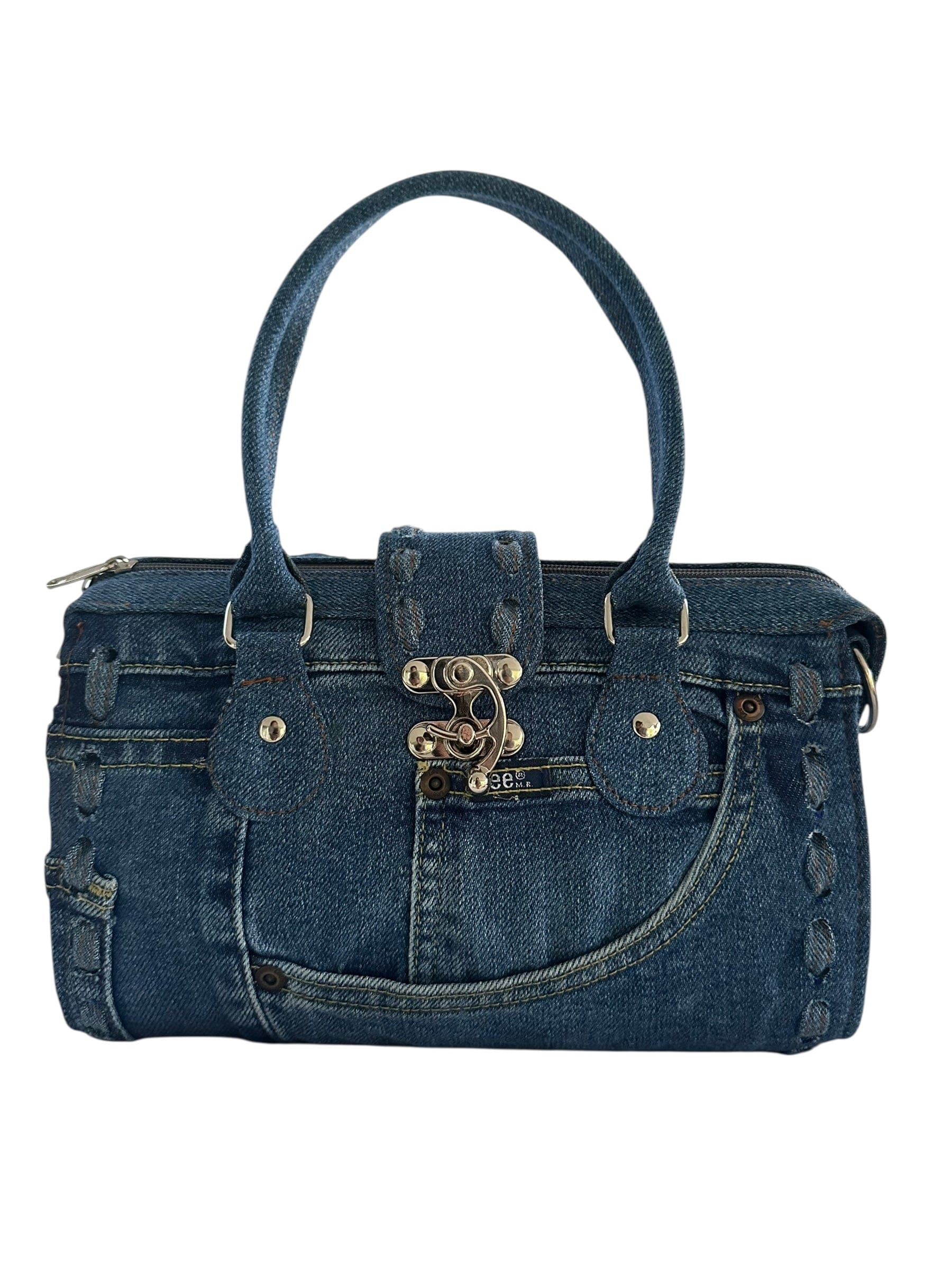 LUXURY PROMISE Denim Jean Speedy Bag
