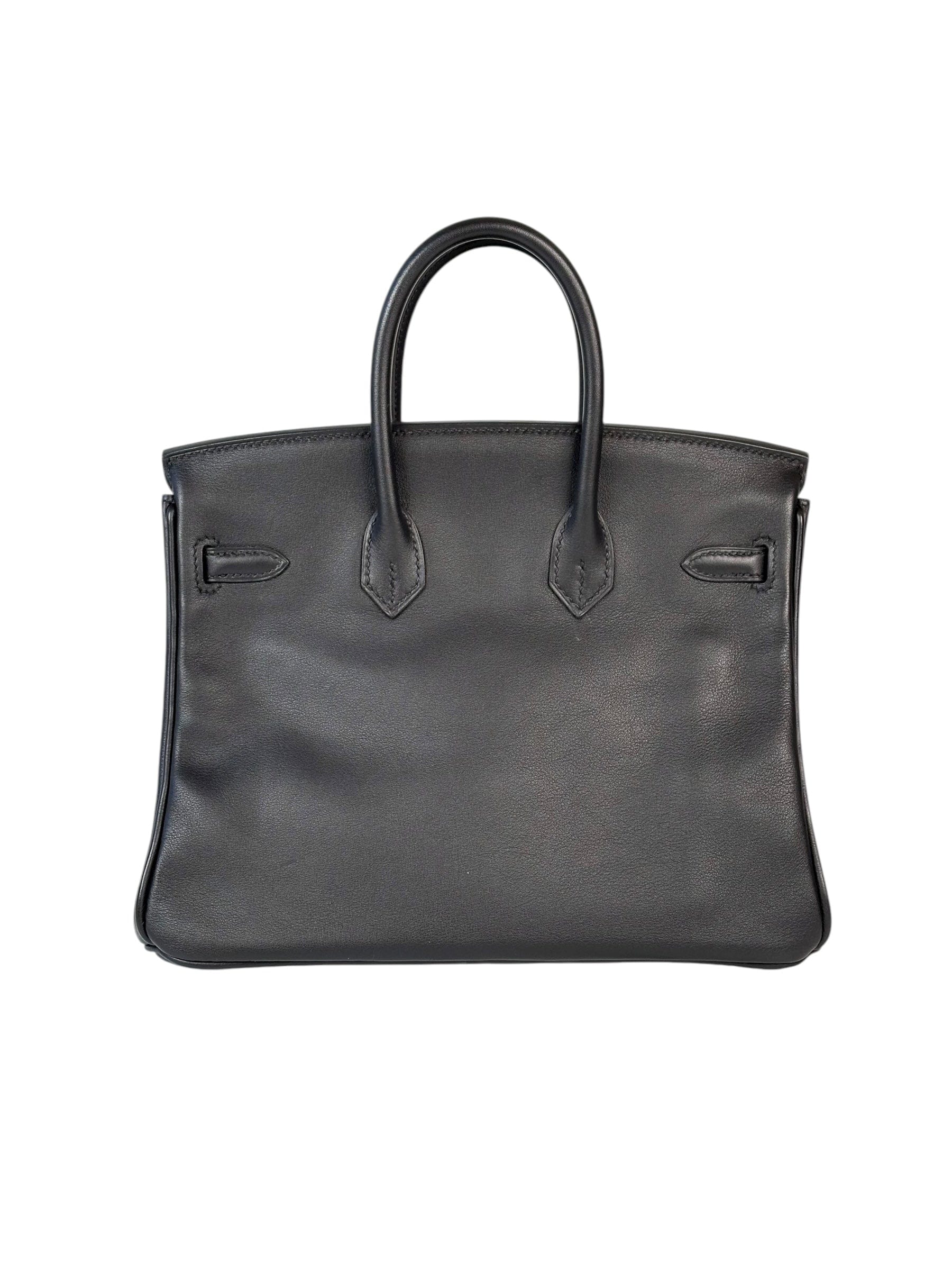 Luxury Promise Hermes Birkin 25cm Black in Swift with GHW - A Stamp