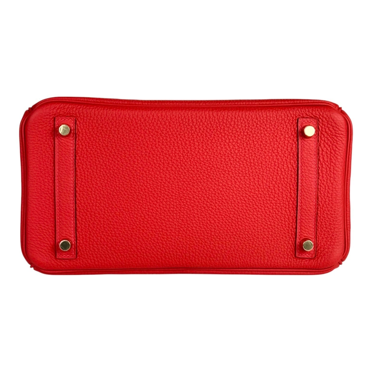 Luxury Promise Hermes Birkin 30cm Bag Red Togo - Full Set - X Stamp