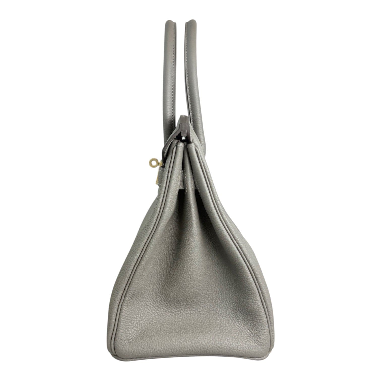 Luxury Promise Hermes Birkin 30cm Gris Meyer Togo Bag - W Stamp