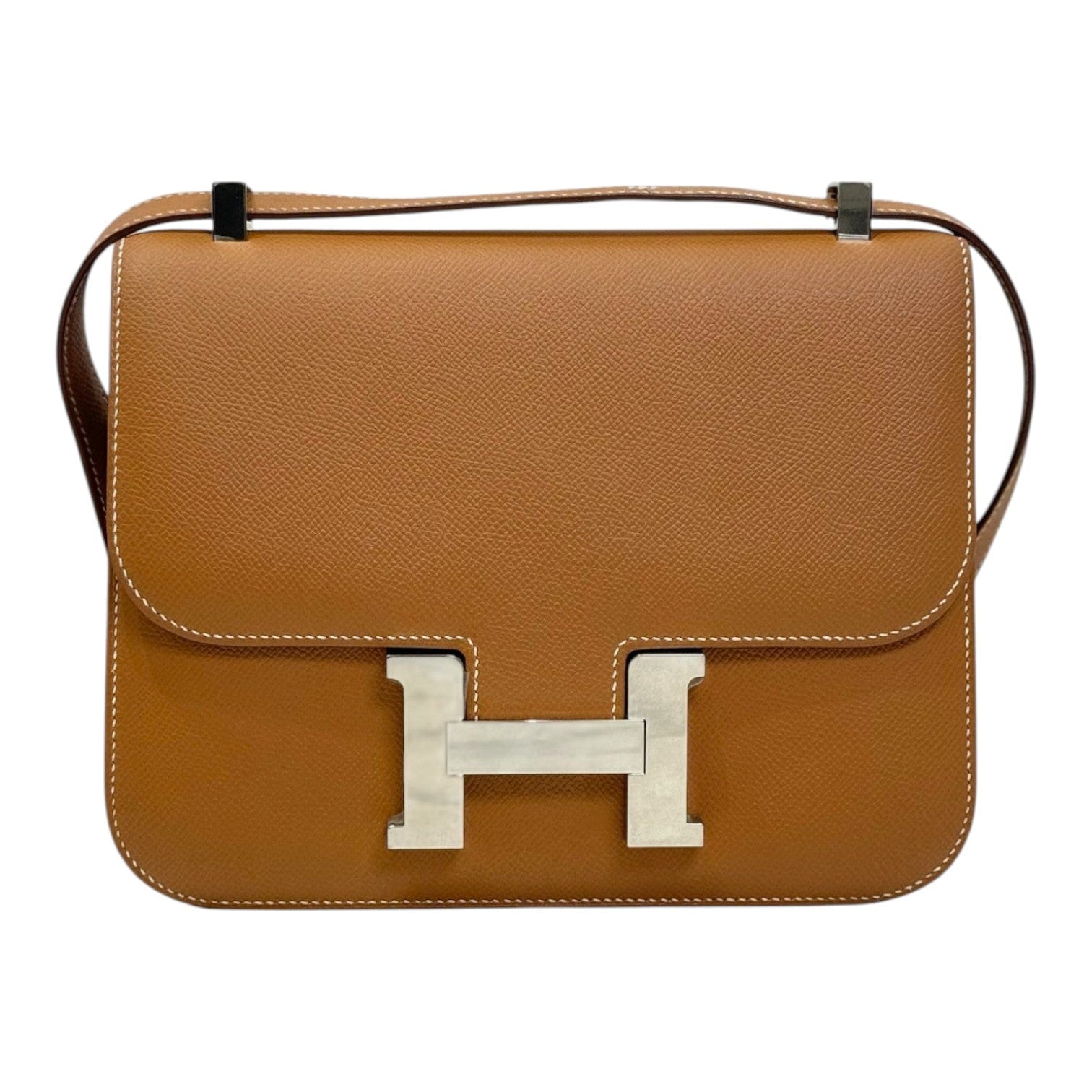 Luxury Promise Hermes Constance 24 Gold Epsom New Version with Mirror - U Stamp