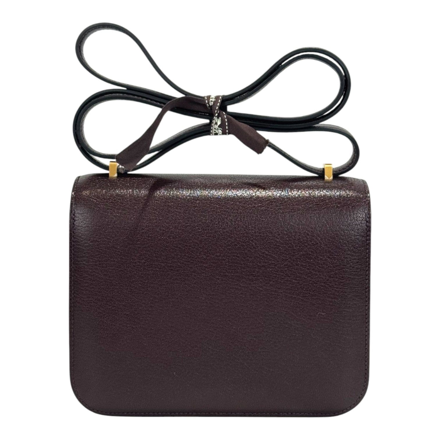 Luxury Promise Hermes Constance Bag Mini 0G Rouge Sellier Chevre Chamkila - New & Unused - K Stamp