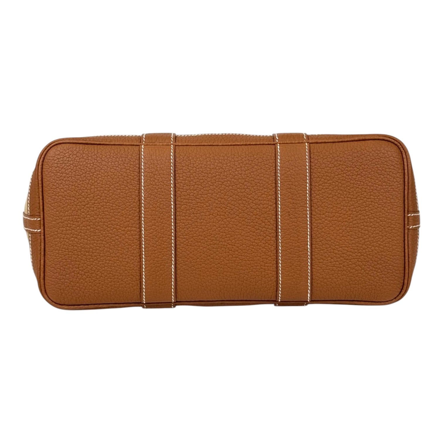 Luxury Promise Hermes Garden Party 30cm Bag Canvas Trench Gold