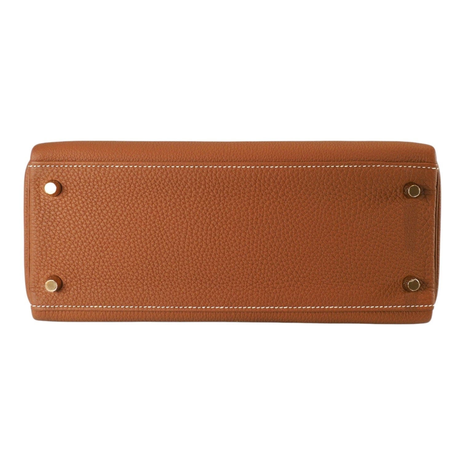 Luxury Promise Hermes Kelly 28cm Gold with GHW Togo Retourne - Full Set - Unused