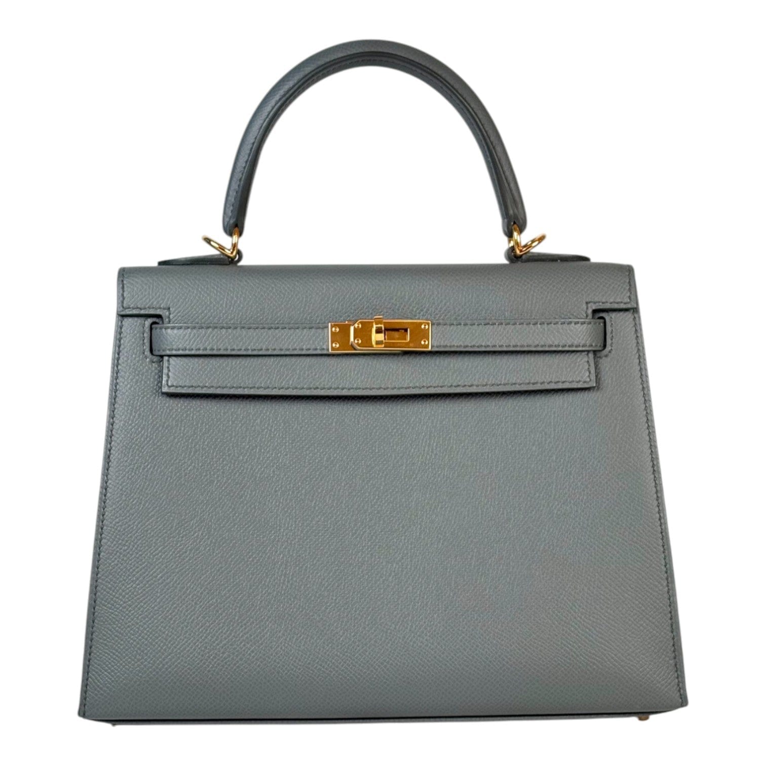 Luxury Promise Hermes Kelly Vert Amande 25cm Epsom - Y Stamp