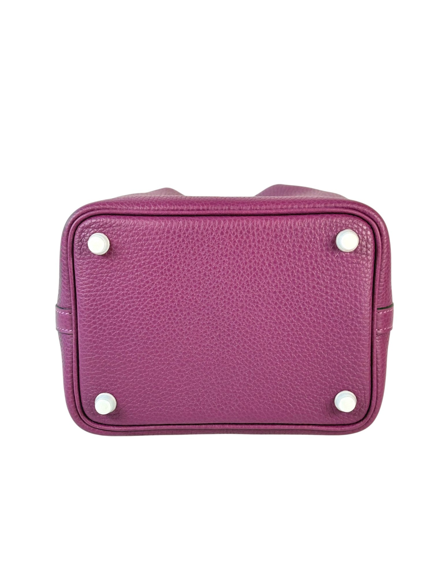 Luxury Promise Hermes Picotin 18cm Bag in Clemence Anemone - Z Stamp