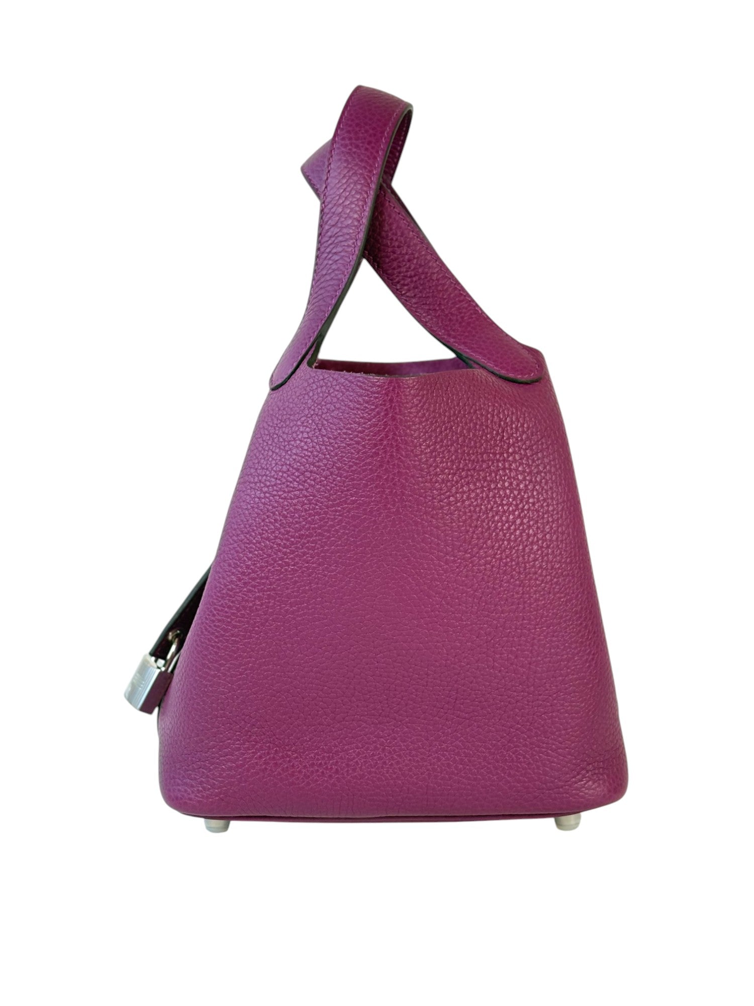 Luxury Promise Hermes Picotin 18cm Bag in Clemence Anemone - Z Stamp