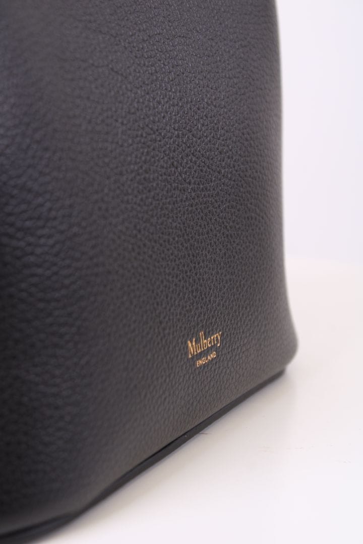 Luxury Promise Mulberry Islington Bucket Bag Black