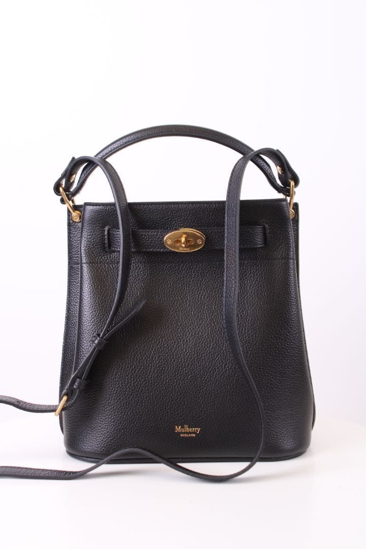 Luxury Promise Mulberry Islington Bucket Bag Black