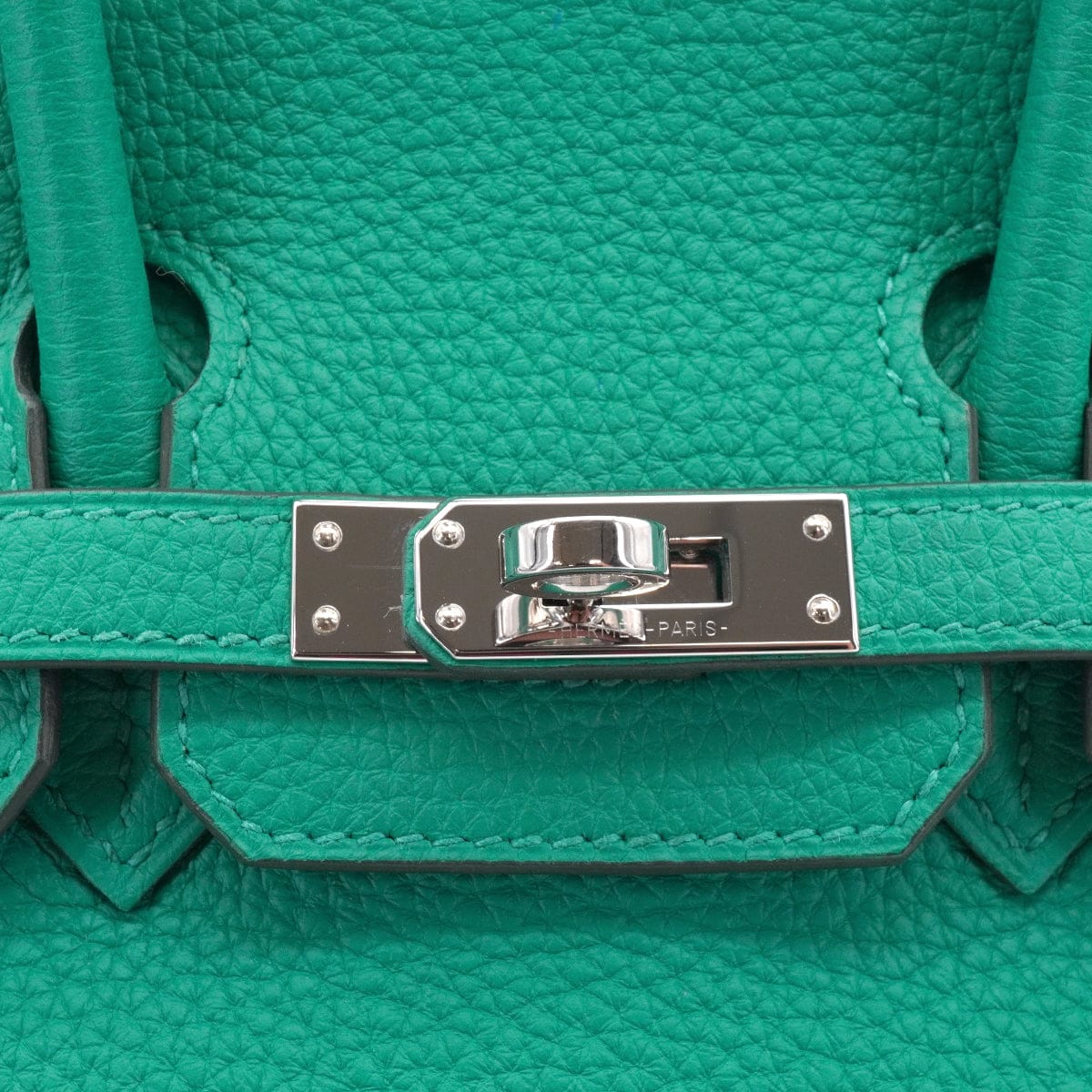 LUXURY PROMISE HERMES BIRKIN 25 VERT VERONE TOGO HAND BAG 2019 D STAMP PALLADIUM HARDWARE 90338769