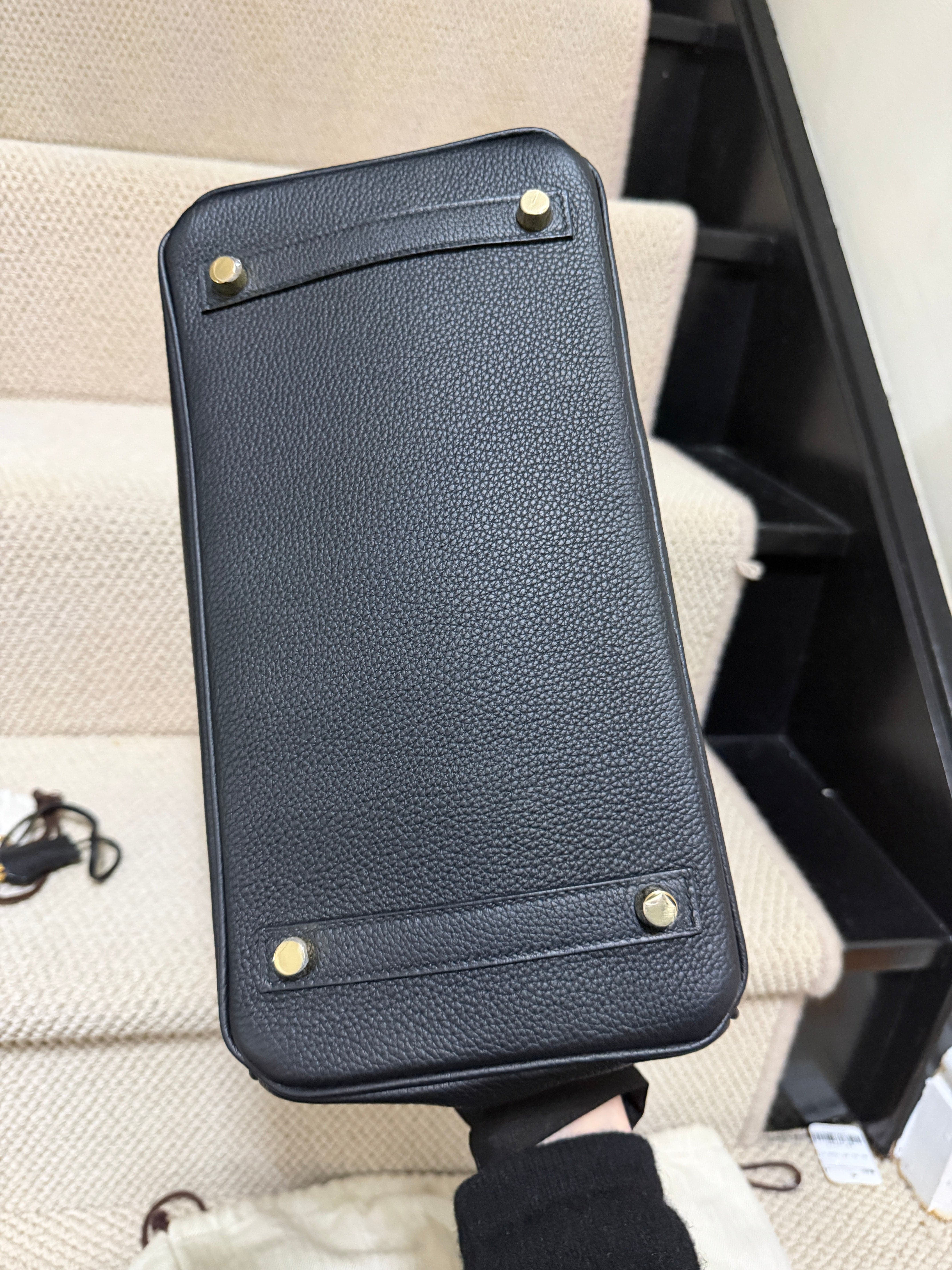 Luxury Promise Hermès Birkin 30 – Noir Togo – Gold Hardware – Stamp A